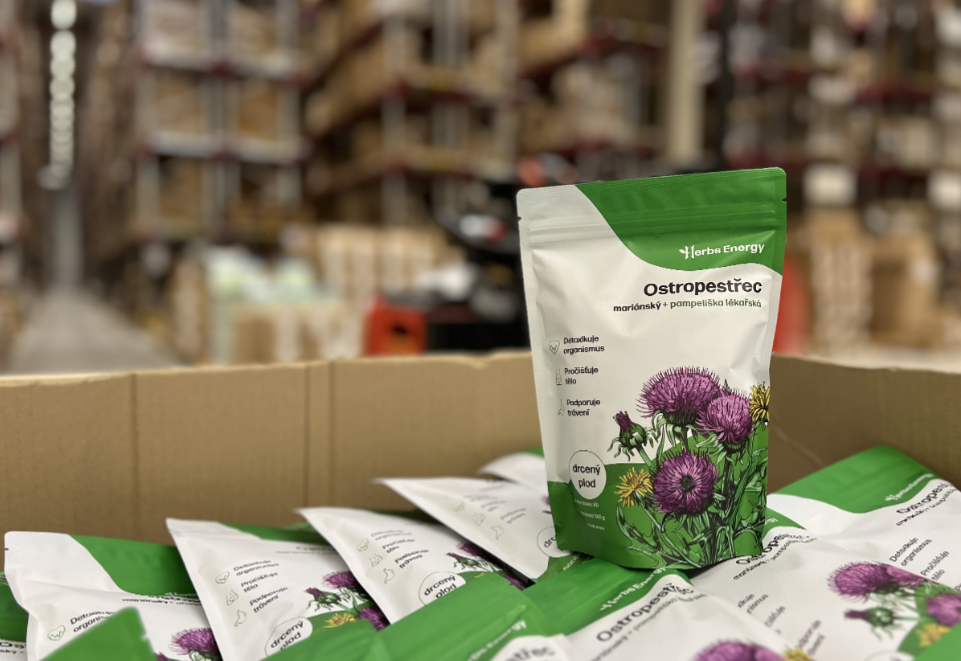 Ostropestřec mariánský (čerstvě drcený plod)