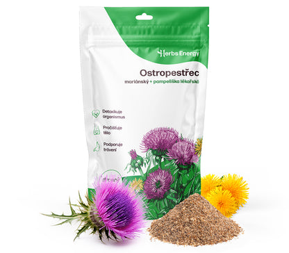 Ostropestřec mariánský (čerstvě drcený plod)