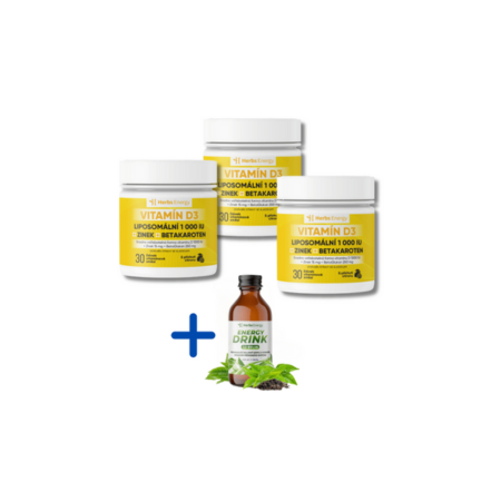 Vitamín D3 (2500 IU) - Liposomální